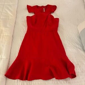 Adelyn Rae Vibrant Red Dress
